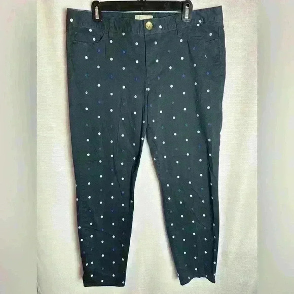 Banana Republic women’s cropped embroidered pants, size 32 - Picture 1 of 6